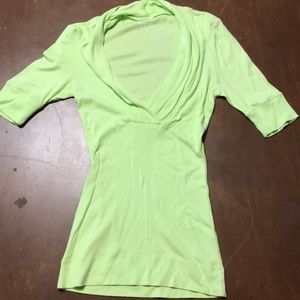 soft green top from Express